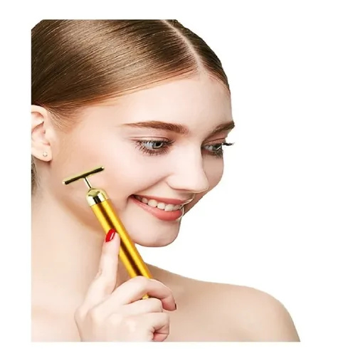 Vista 4 de Masajeador Facial Reafirmante oro 24k