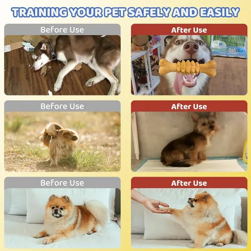 Vista 3 de Clickers de entrenamiento para perros con correa de muñeca, clicker de entrenamiento para mascotas como perros, gatos, caballos, pájaros, delfines