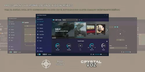 Vista 5 de Creative Sound Blaster AE-7 Hi-Res PCIe Tarjeta de sonido para juegos y ACM