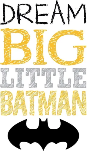 Vista 3 de Pixie Paper Juego de 3 estampados motivacionales de superhéroes personalizados para bebés y niños sin marco, Dream Big, Always Be Yourself