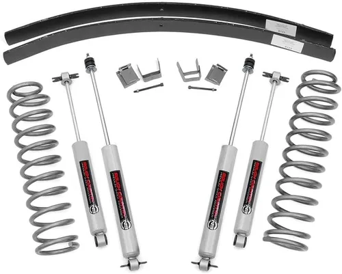 Vista 8 de Rough Country Kit de elevación de 3 pulgadas para Jeep Cherokee XJ 2WD/4WD 1984-2001 - 67040