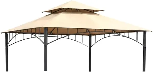 Vista 12 de Garden Winds Toldo de Repuesto para Gazebo Target Madaga, Beige