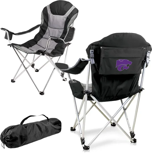 Vista 20 de Picnic TIME NCAA Arkansas Razorbacks Reclining Camp Chair - Beach Chair for Adults - Sports Chair with Carry Bag