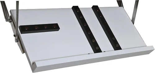 Vista 19 de Estante de almacenamiento de cuchillos Drop Block para debajo del gabinete - Pequeño, Negro Negro/Ébano