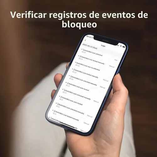 Vista 5 de SwitchBot Smart Keypad Touch para SwitchBot Lock, Entrada sin llaves con huella dactilar para el hogar, IP65 a prueba de agua, admite contraseñas