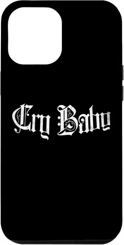 Vista 10 de iPhone 12 mini grito bebé retro logotipo gráfico regalo renacimiento Hipster amigos caso