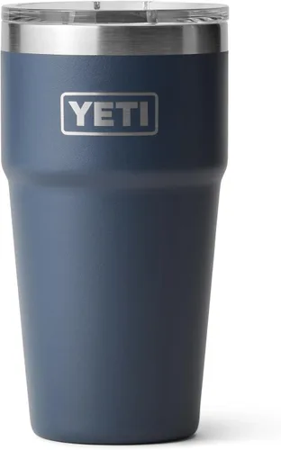 Vista 19 de YETI Rambler - Vaso apilable de 20 onzas, acero inoxidable, aislado al vacío con tapa MagSlider Verde mar