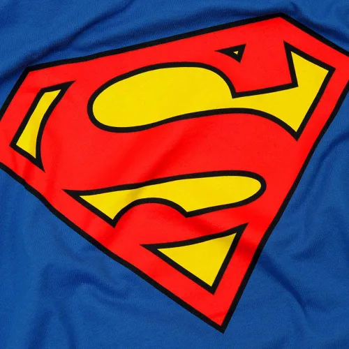 Vista 4 de Popfunk Sudadera y pegatinas clásicas con logotipo clásico de Superman