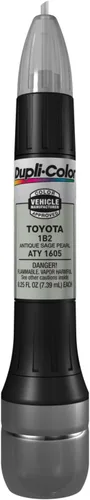 Vista 81 de Dupli-Color AFM0412 - 1 lápiz de pintura automotriz para retoque y reparación de rayones todo en 1 de coincidencia exacta. Color esmoquin negro