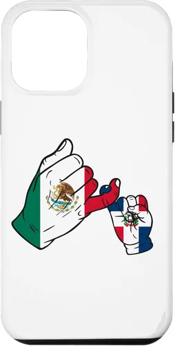 Vista 6 de iPhone 15 Parent and child Mexico and Dominican Republic family Case