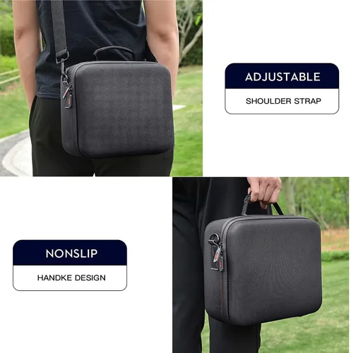Vista 4 de Retear Funda para interruptor compatible con Nintendo Switch y Switch OLED, funda de transporte rígida portátil para consola de interruptores