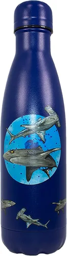 Vista 25 de NatureVac - Black Bear de Deluxebase. Botella de agua de acero inoxidable con aislamiento térmico de 17 onzas. Frasco de vacío reutilizable y a