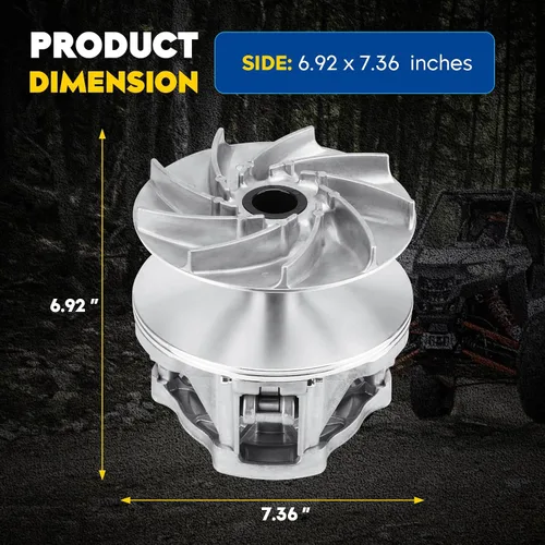 Vista 5 de YOUXMOTO Embrague de accionamiento primario para Polaris Sportsman 850 550 1000 XP/Touring XP Scrambler 850 XP 2011 2012 2013 2014 2015 2016 2018