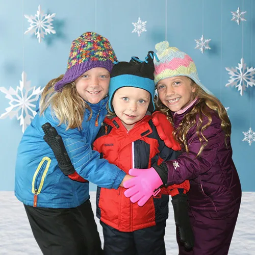 Vista 4 de Glubbers - Par de guantes de invierno impermeables para niños