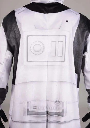 Vista 5 de Disfraz Enterizo Deluxe de Stormtrooper para Adultos de Star Wars Multicolor