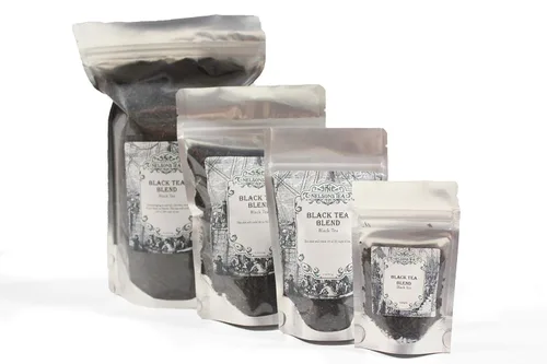 Vista 2 de Nelson's Tea Té de hojas sueltas negras de piña y coco, 4 onzas Té de hojas sueltas de cereza coco piña negro naranja