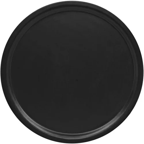 Vista 5 de Modway Digress Mid-Century Mesa auxiliar redonda con patas en horquilla en negro