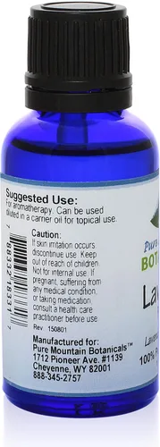 Vista 6 de Aceite esencial francés de lavanda (Lavendula Angustifolia), puro natural y kosher, botella de 1 onza líquida