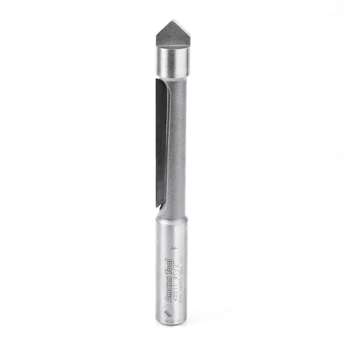 Vista 4 de Amana Tool - 45510 Panel con punta de carburo Molienda cóncava piloto 1/2 Dia x 1-3/16 x 1/2" Sh