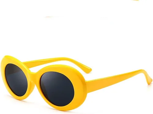 Vista 2 de Gafas de sol Armear, estilo retro, con marco de plástico de gran tamaño, unisex