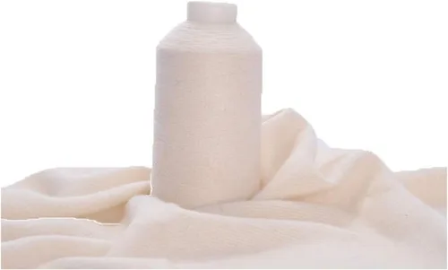 Vista 41 de Hilo 100% de cachemira, 100g de cachemira mongola lujosamente suave pura en cono para tejer a mano y ganchillo (flor beige)