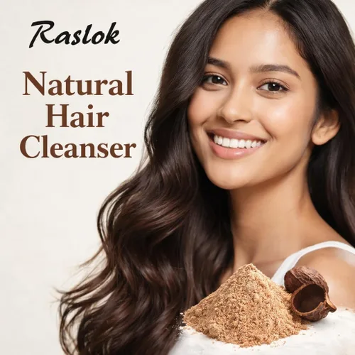 Vista 2 de Soapnut/Aritha/Reetha Powder para el cuidado del cabello Natural Sin conservantes ni aditivos añadidos (3.52 oz)