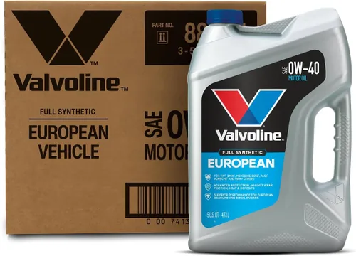 Vista 219 de Valvoline SynPower Full aceite sintético para motor, 1 Cuarto de galón, Ambar