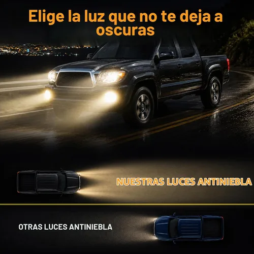 Vista 4 de Suparee. - Conjunto de luces antiniebla LED para Tacoma, Tundra 4runner, Corolla, Camry.