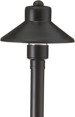 Vista 4 de VOLT Sombrero plano 12V latón mini luz de camino (pantalla de 5 pulgadas, 15 pulgadas de alto)