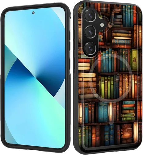 Vista 260 de Funda magnética para Galaxy A16 5G, [compatible con MagSafe] [protección contra caídas de grado militar] Funda resistente a prueba de golpes