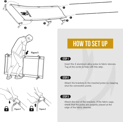 Vista 7 de ONETIGRIS Cama elevada para perros, cama elevada para perros con malla a prueba de mordidas, portátil antideslizante para interiores y exteriores