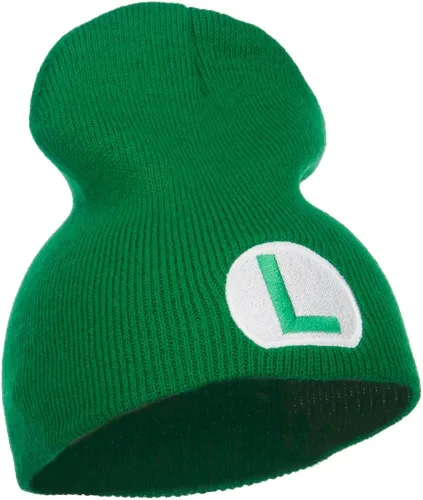 Vista 5 de e4Hatscom Circle Luigi - Gorro corto bordado