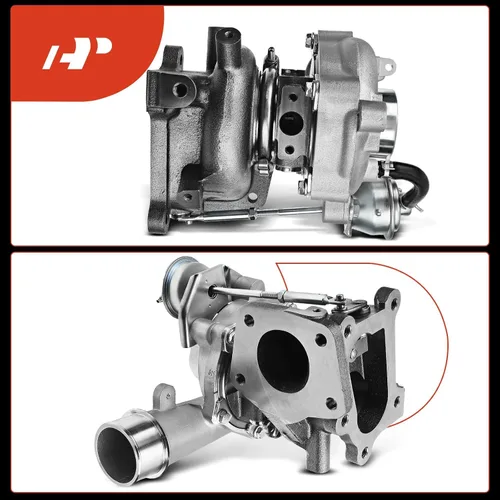 Vista 7 de A-Premium K0422-582 Kit completo de turbocompresor Turbo, con actuador de Wastegate y junta, compatible con Mazda 3 2007-2013, 6 2006-2007, CX-7