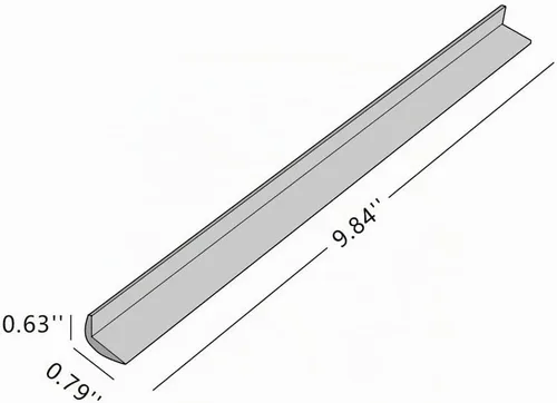 Vista 2 de Miracle - Borde protector de silicona para muebles con cinta 3M en ambos lados. Protector de esquinas, seguridad para bebés, Protector de borde