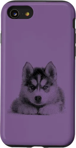 Vista 18 de Chic Husky Puppy for Dog Mom and Paw Parents Case for iPhone 16