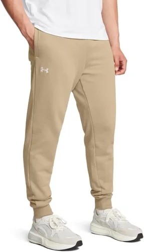 Vista 19 de Under Armour Rival - Pantalones de correr de forro polar para hombre (001) Negro / Blanco