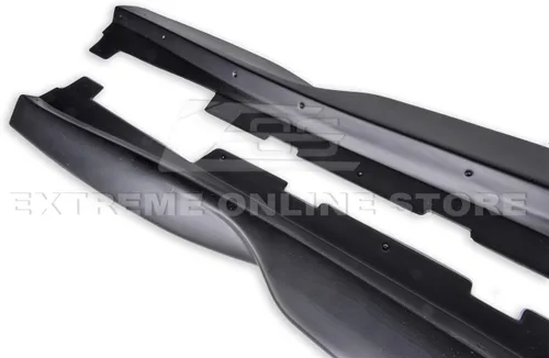 Vista 7 de Repuesto para modelos Chevrolet Camaro LT LS RS SS 2016 Par de extensión de panel basculante de falda lateral estilo EOS T6