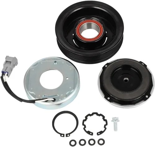 Vista 60 de cciyu Embrague del compresor de aire acondicionado 1993-1997 para Ford E-350 Econoline 7.3L 1993-1997 para Ford E-350 Econoline Club Wagon 7.3L