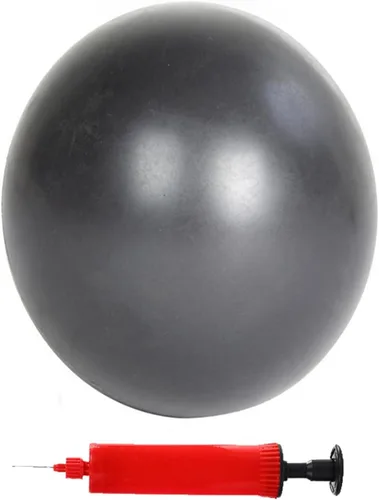 Vista 13 de Mini pelota de yoga de ejercicio de pilates, pelota de yoga inflable pequeña de 6 pulgadas, equipo de entrenamiento básico y terapia física