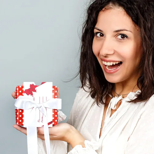 Vista 6 de Eaasty 500 fundas para tarjetas de regalo, sobres para tarjetas de Navidad, fundas protectoras para negocios, 2.36 x 3.54 pulgadas (Bow)