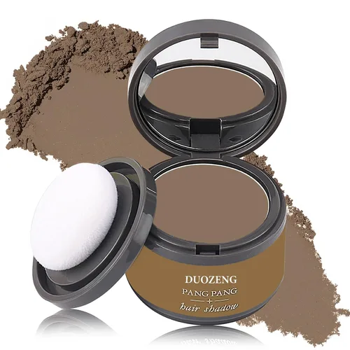 Vista 27 de Cubierta de raíz en polvo para cabello fino (7# castaño castaño) para mujeres y hombres