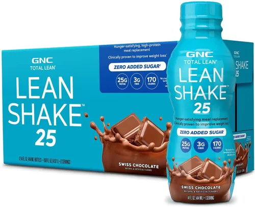 Vista 14 de GNC Total Lean Lean Shake 25 - Mantequilla de maní y chocolate (16 porciones)