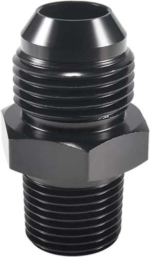 Vista 12 de Adaptador de tubería macho 4AN a NPT de 1/4 pulgadas, adaptador recto de aluminio de 4AN a 1/4 de pulgada NPT para accesorios de sistema