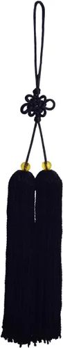 Vista 2 de Lujo chino nudo espada borla extensible Taichi espada accesorios
