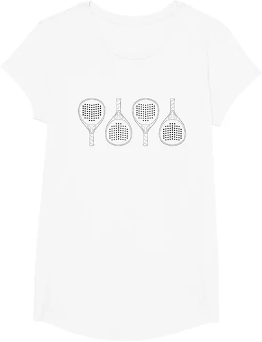 Vista 21 de Camiseta Pádel, Blanco
