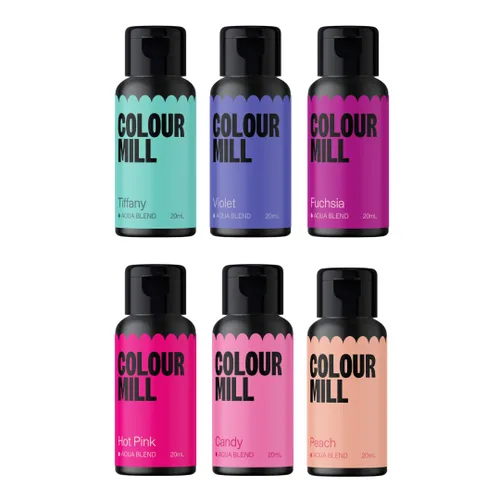 Vista 43 de Colour Mill Aqua Blend Colorante de alimentos a base de agua, 20 mililitros - Colección completa - Todos los 60