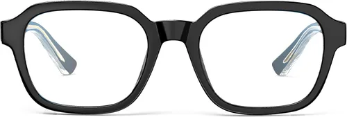 Vista 15 de VISOONE BENNETT - Gafas cuadradas de gran tamaño para computadora para mujeres y hombres