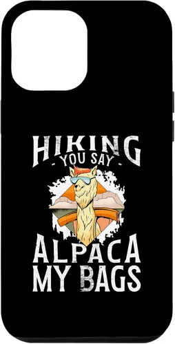 Vista 6 de Funda para iPhone 14 Senderismo You Say Alpaca My Bags Llama Alpaca