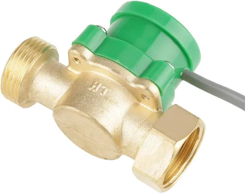 Vista 8 de Hilitand Interruptor del sensor de flujo de agua HT-120 AC 220V G3/4"-3/4" Interruptor del sensor de flujo de la bomba de agua del hilo