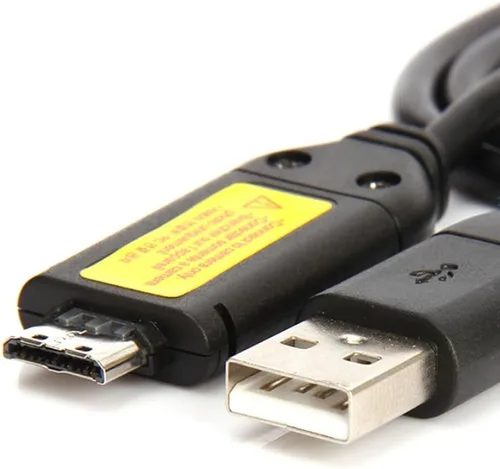 Vista 4 de Marg Cargador de batería USB+cable de sincronización de datos para cámara Samsung L301 TL9 TL100 TL105